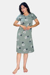 Sweetmoon Long T Shirt Nightdress - Green — thumbnail 1